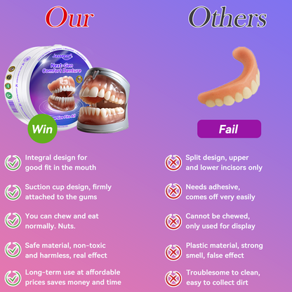 𝐉𝐚𝐬𝐬𝐞𝐞𝐦® Latest Premium Comfort Dentures🎉 (High-End Dentures, Easy to Wear - Limited Time 70% Discount)🔥