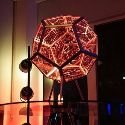 (🎁2025   New Year Hot Sale🎁 49% Off🎁)Infinite Dodecahedron Color Art Light