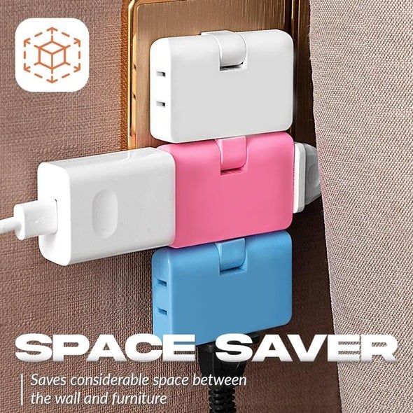 (🔥2025 Last Day Promotion  - 49% off)2024-180 Degrees Rotatable Socket Converter